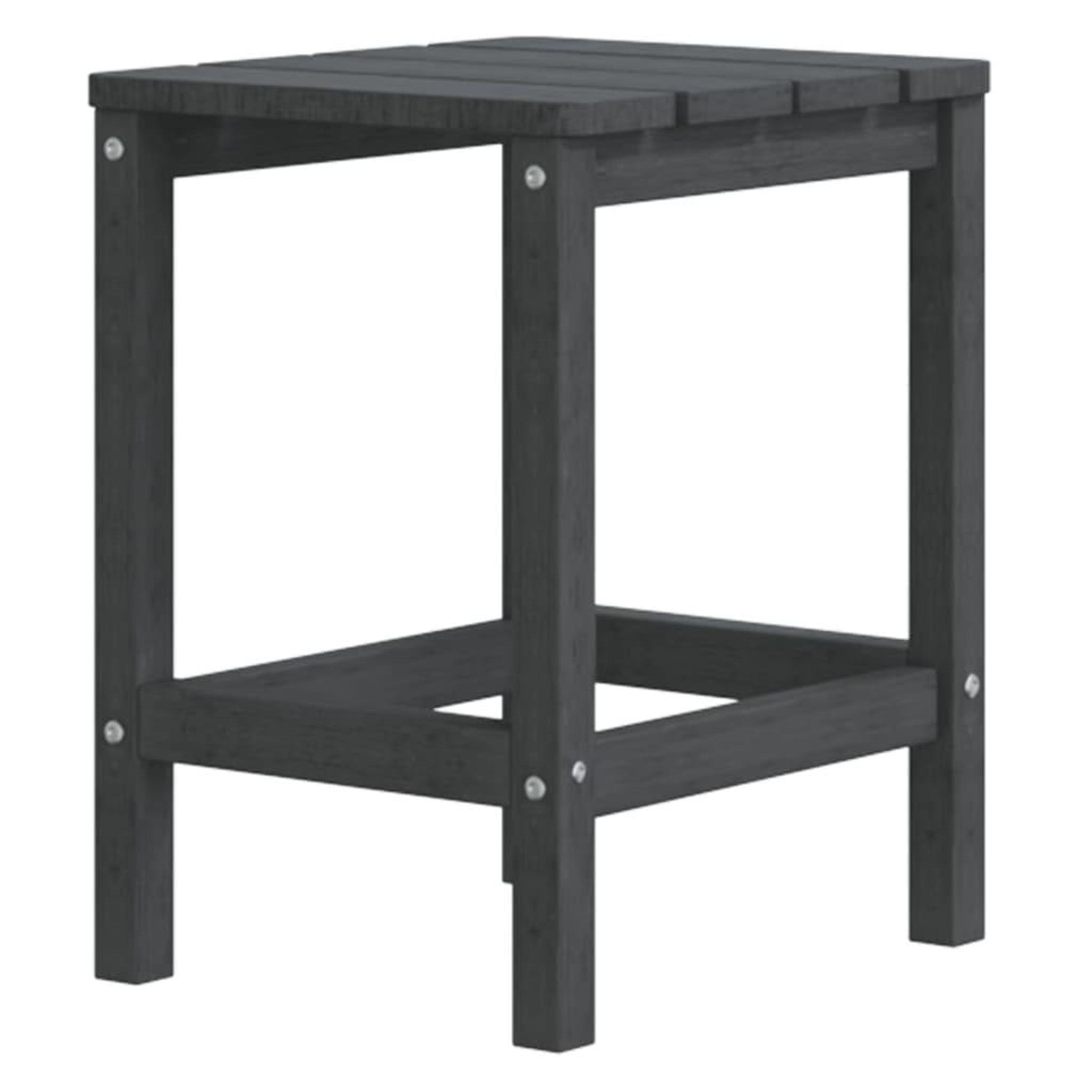 Voir la diapositive 5 : VIDAXL Chaises de jardin Adirondack repose-pied table PEHD Anthracite