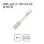 Voir la diapositive 4 : ZENKER Pinceau de cuisine et de pâtisserie 18,5 cm en poils de porc Zenker Smart Pastry