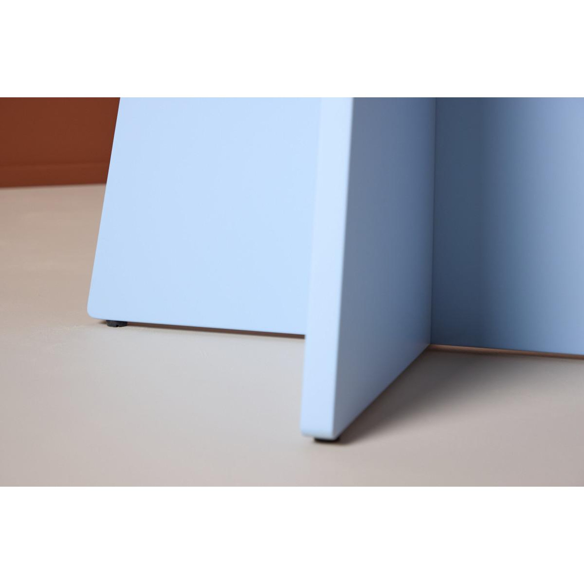 Voir la diapositive 6 : Paris Prix Table à manger ronde  bootcut  110cm bleu