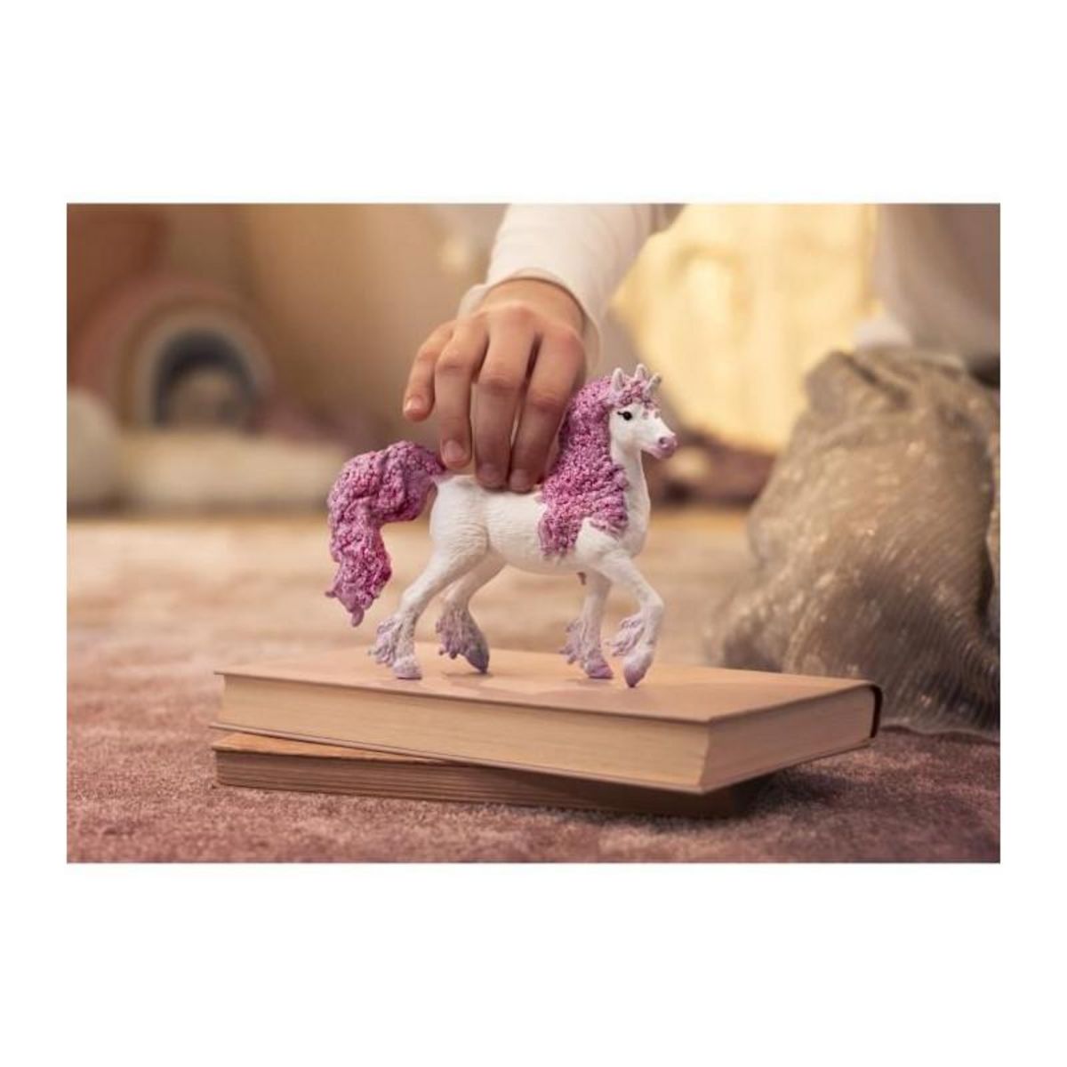 Schleich Figurine Jument Licorne fleurie, SCHLEICH 70831 Bayala, Des 4 ans