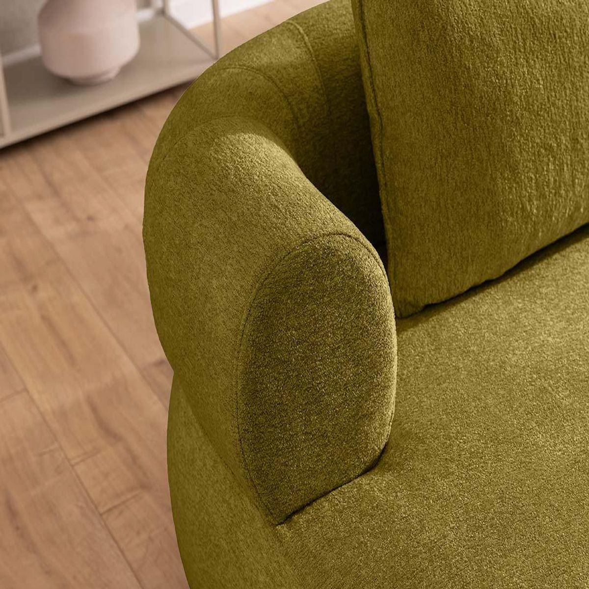 LISA DESIGN Angela - canapé d'angle gauche 4 places en velours texturé