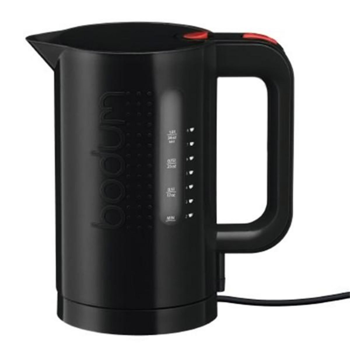 Bodum Bouilloire sans fil 1l 1300w noir - 11452-01euro