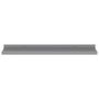 Voir la diapositive 4 : VIDAXL Etageres murales 4 pcs Gris 60x9x3 cm