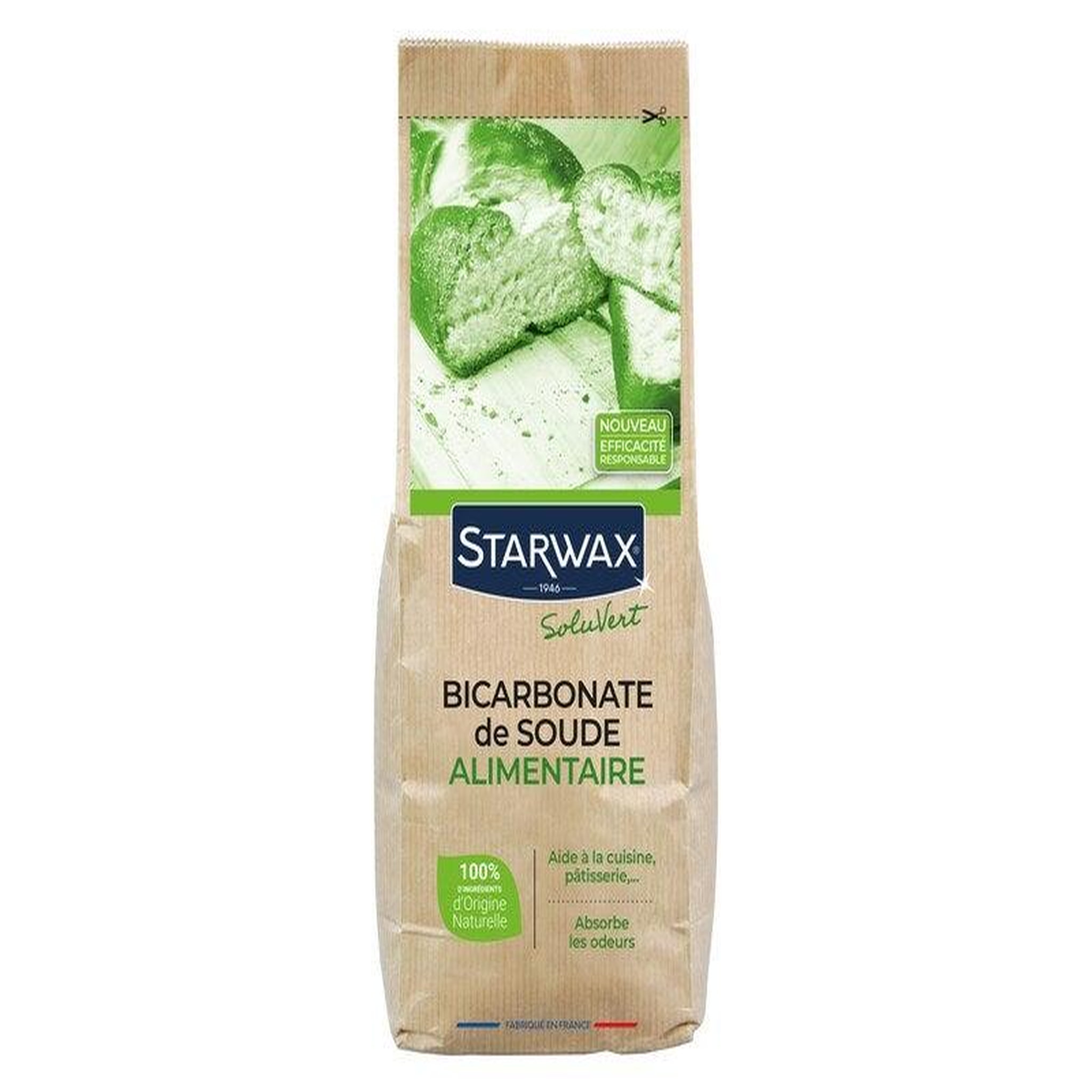 Starwax Bicarbonate alimentaire SOLUVERT 1kg