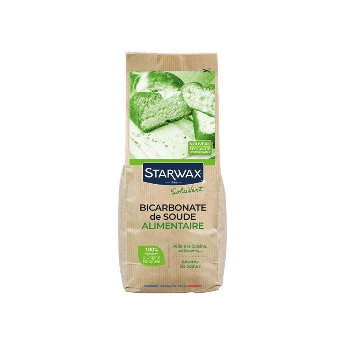 Starwax Bicarbonate alimentaire SOLUVERT 1kg