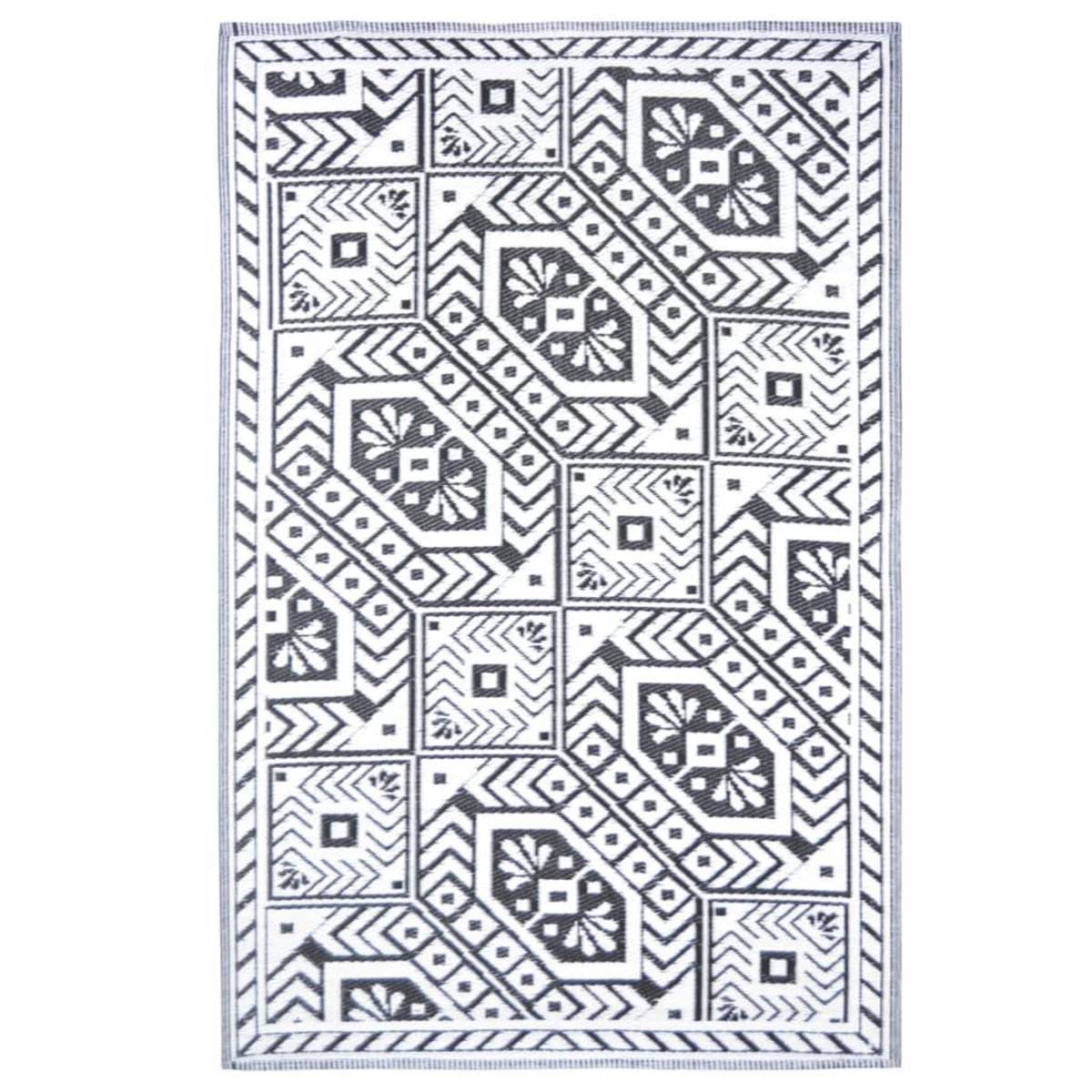 ESSCHERT DESIGN Esschert Design Tapis d'exterieur 182x122 cm Losange