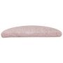 Voir la diapositive 4 : VIDAXL Tapis de marches d'escalier 15 pcs Rose clair 56x17x3 cm