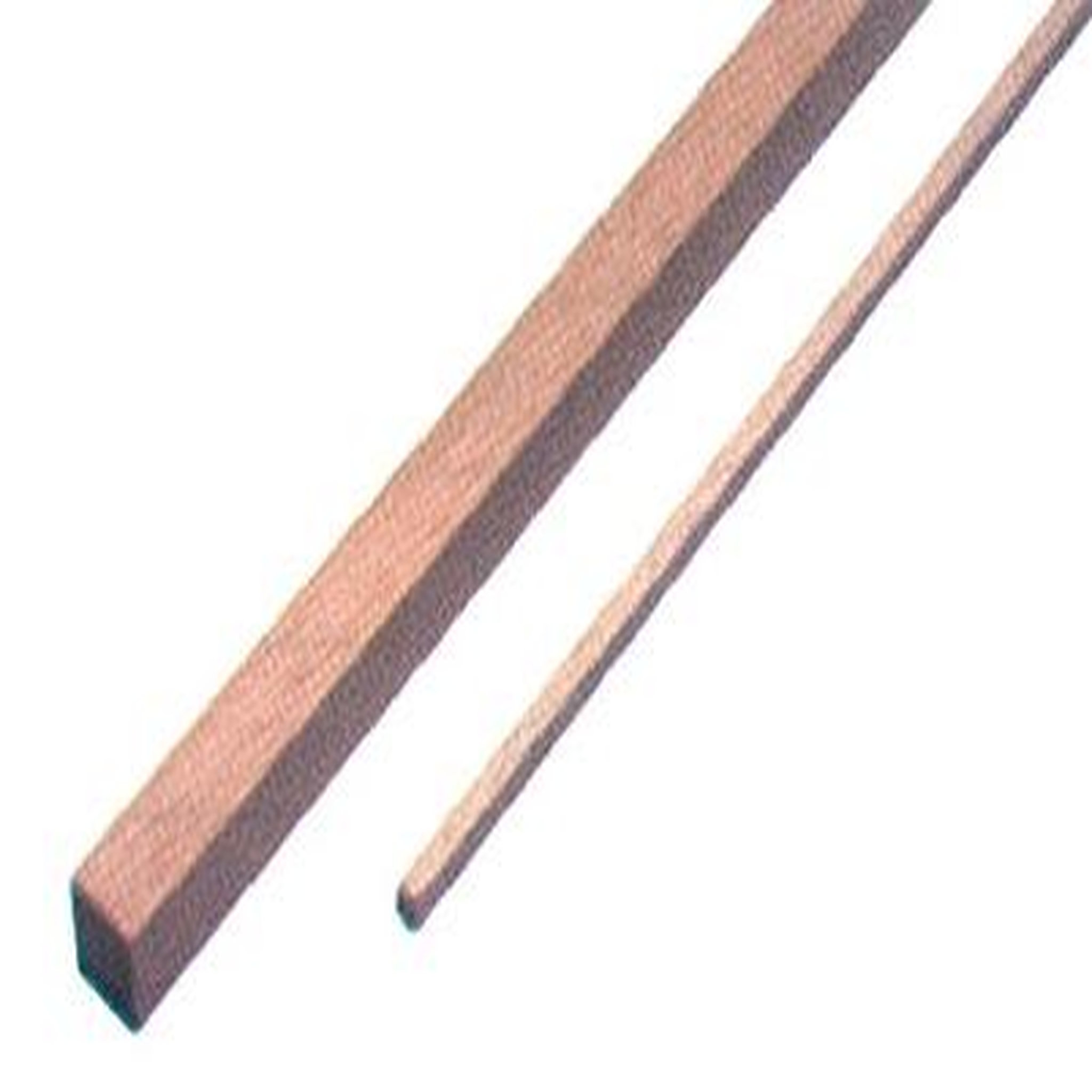 MAXICRAFT 1 baguette carrée de samba 1000 x 6 x 6 mm