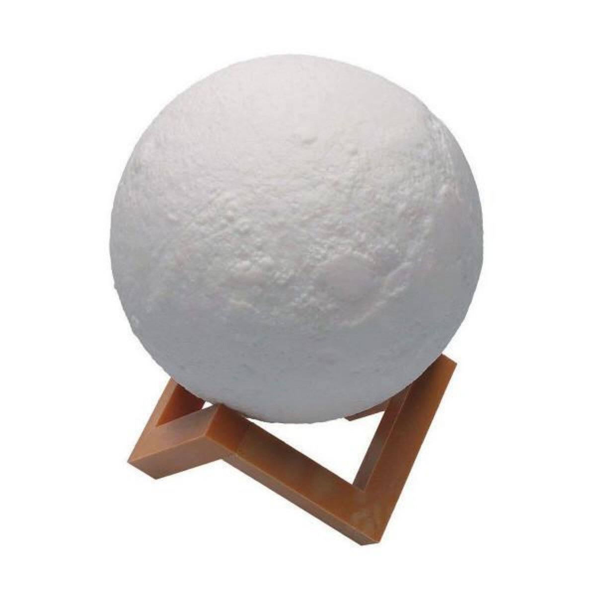 MARKET24 Lampe de bureau EDM Lune Blanc 3,7 V