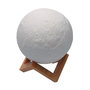 Voir la diapositive 4 : MARKET24 Lampe de bureau EDM Lune Blanc 3,7 V