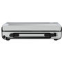 Voir la diapositive 5 : LAGRANGE Plancha électrique Pro 65L noir 2 brûleurs à poser, 65x40 cm + kit d'accessoires