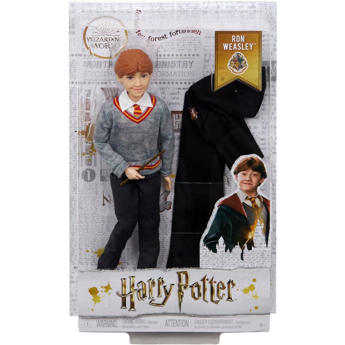 MATTEL Poupée Ron Weasley - Harry Potter