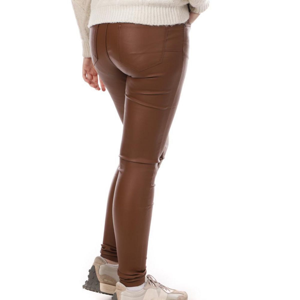 MONDAY PREMIUM Pantalon skinny enduit  Monday Premium Paillettes