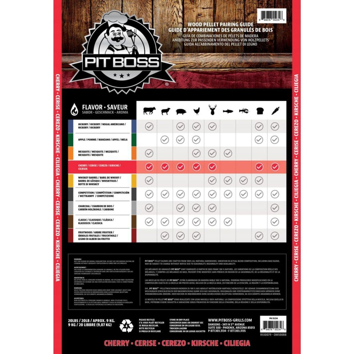 PITBOSS Pellets PELLET COMPETITION BLEND