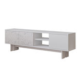 Habitat et Jardin Meuble TV en bois  Ravello  - 150 x 30 x 45 cm - Blanc