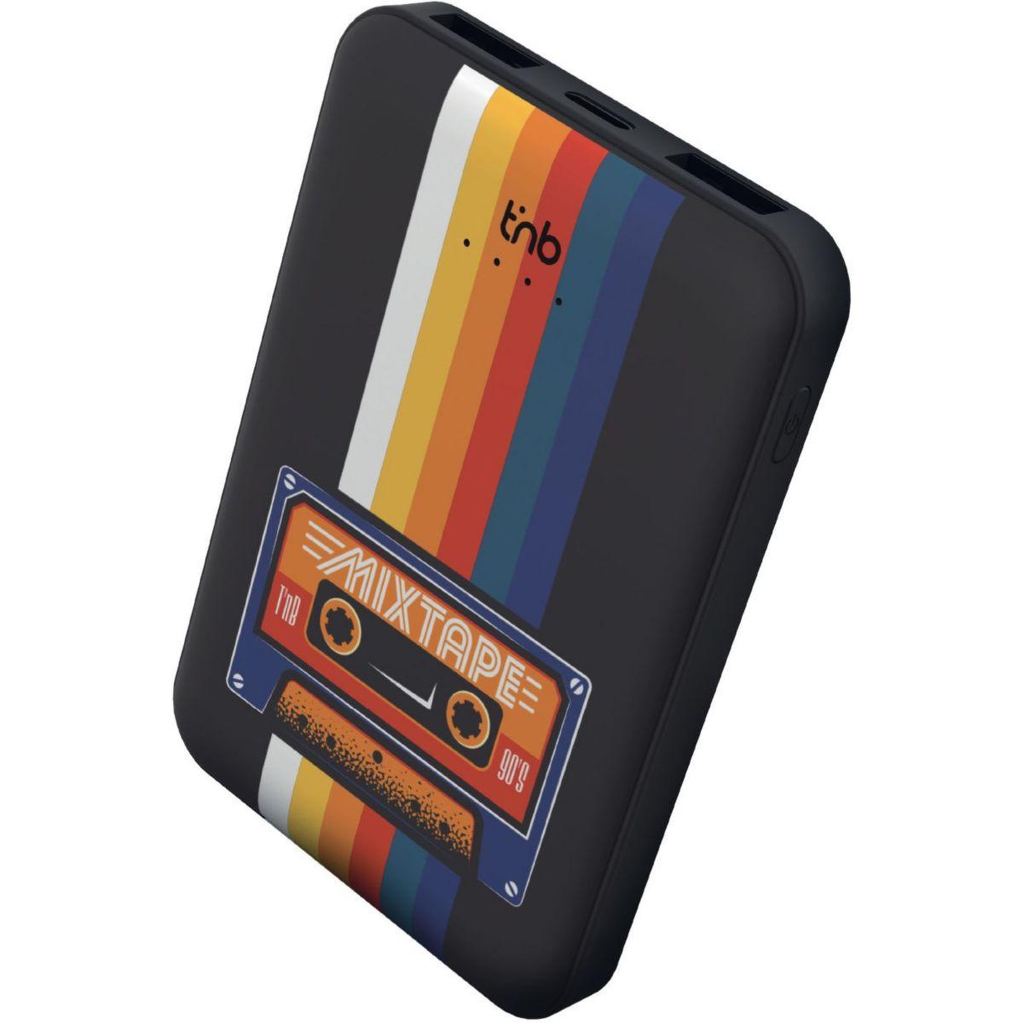 TNB Batterie externe 5000 mah design roller noir