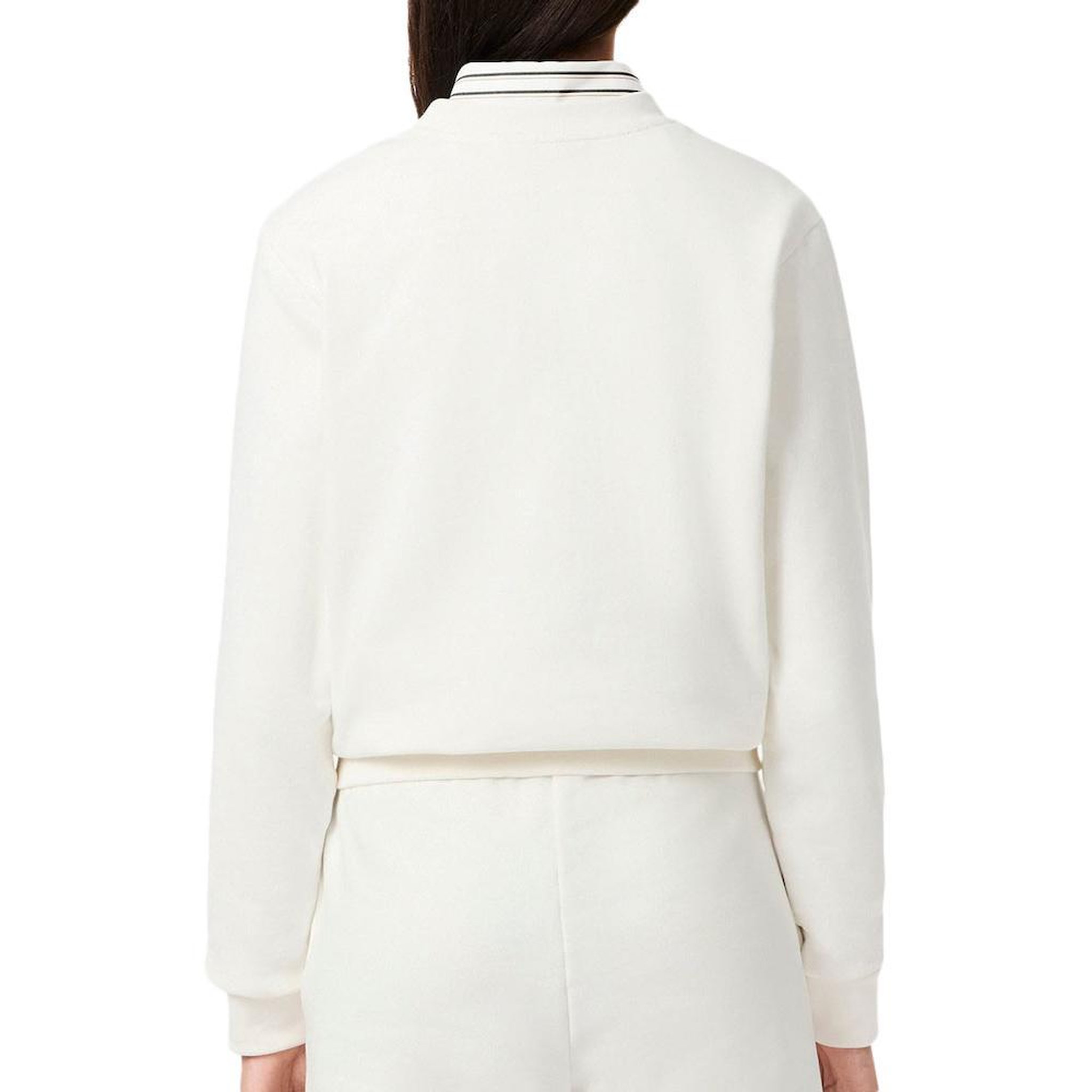 Voir la diapositive 2 : Lacoste Sweat Blanc Femme Lacoste SF5270