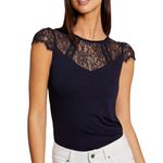 MORGAN T shirt  Femme Morgan Giulia. Coloris disponibles : Bleu