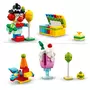 LEGO Classic 11029 - Boîte de fête créative, Ensemble de Briques, à Jouer en Famille, Comprend 12 Mini Jouets : Ourson, Clown, Licorne,