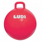 LUDI Ballon sauteur xxl rouge