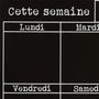 Voir la diapositive 5 : ATMOSPHERA Mémo semainier ardoise