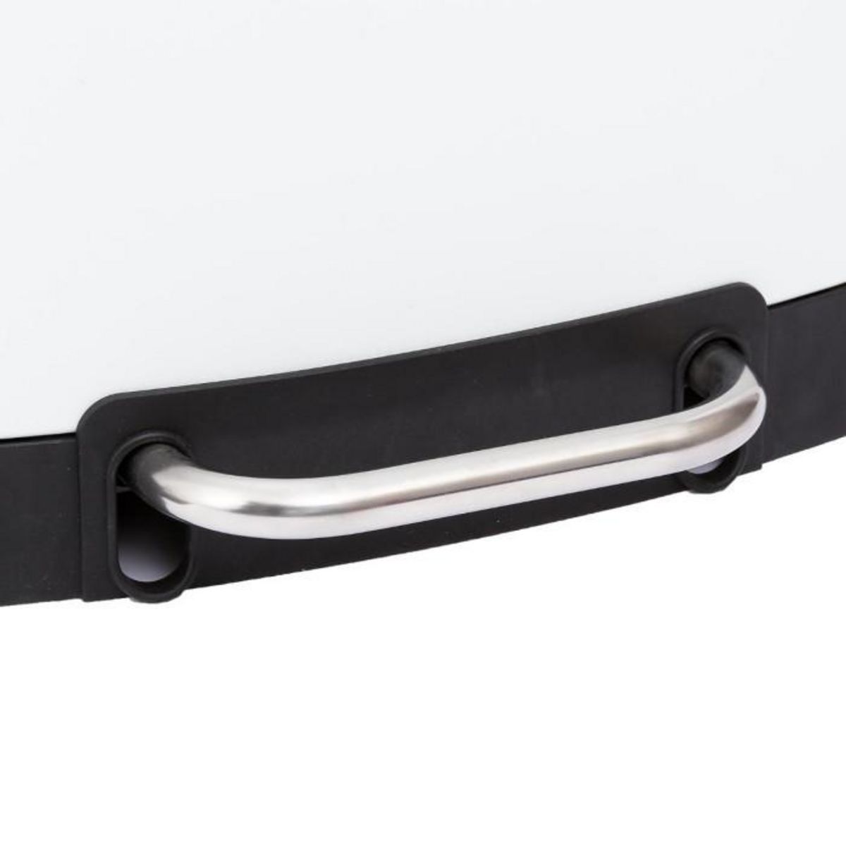 FIVE Poubelle Métal  Silencieuse  30L Blanc