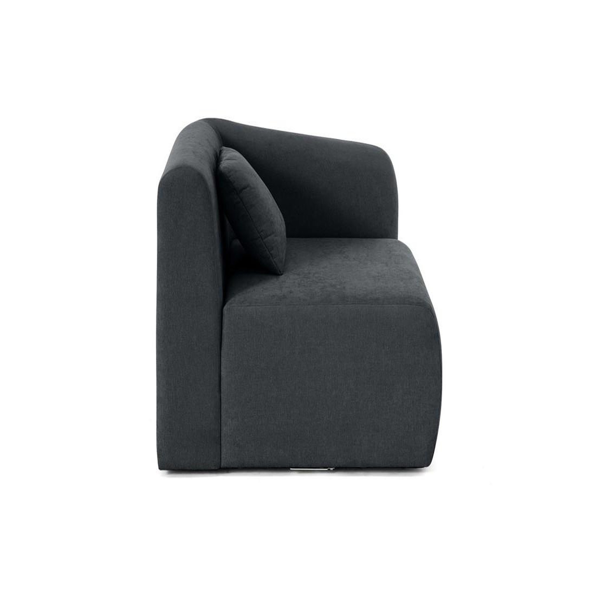Voir la diapositive 3 : LISA DESIGN Ikare - module d'assise d'angle droit - en tissu