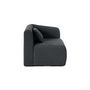Voir la diapositive 3 : LISA DESIGN Ikare - module d'assise d'angle droit - en tissu