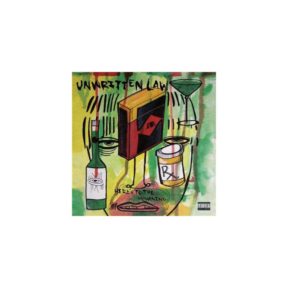 Here s To The Mourning Vinyle Vert Translucide