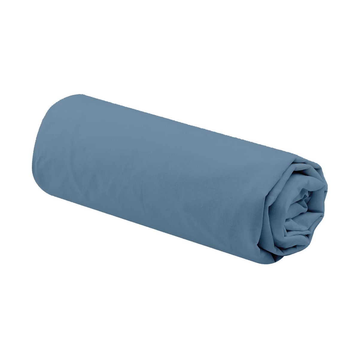 Drap housse uni en microfibre 