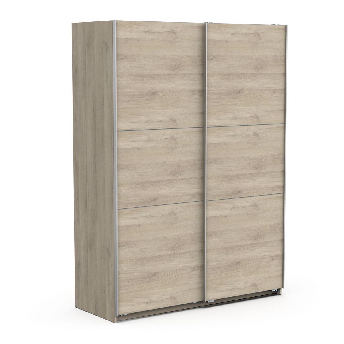 Armoire 2 portes coulissantes L150cm THIBAULT