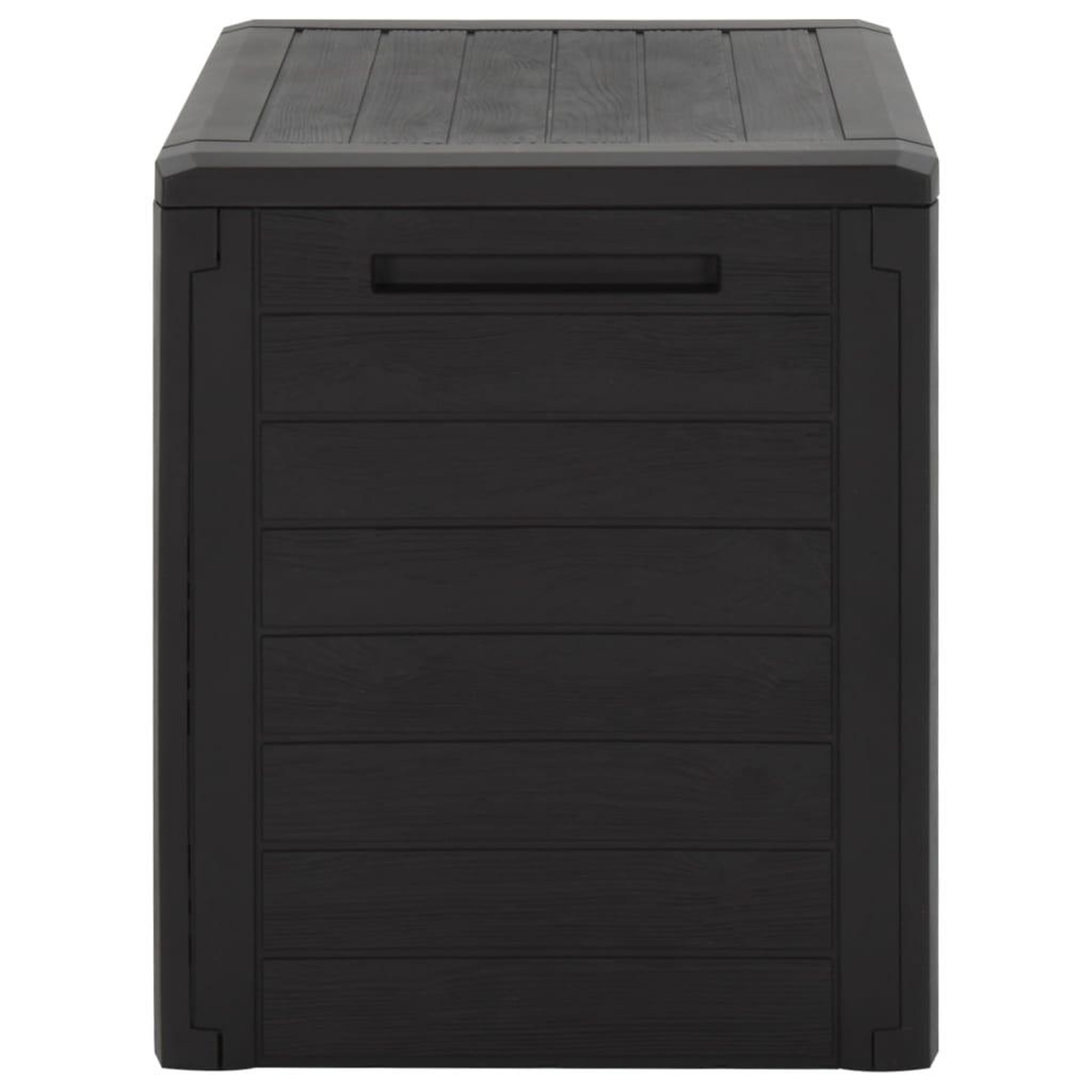 Voir la diapositive 3 : VIDAXL Boîte de stockage de jardin Marron 58,5x46x55 cm Polypropylene