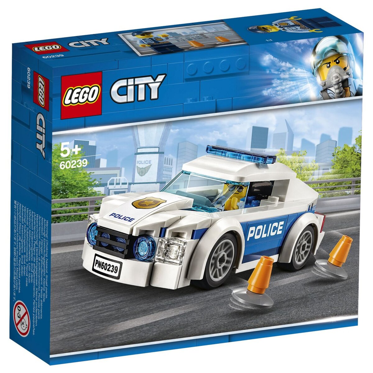 LEGO City 60239 - La voiture de patrouille de la police