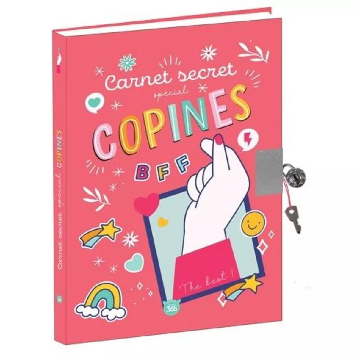  CARNET SECRET SPECIAL COPINES BFF, Editions 365
