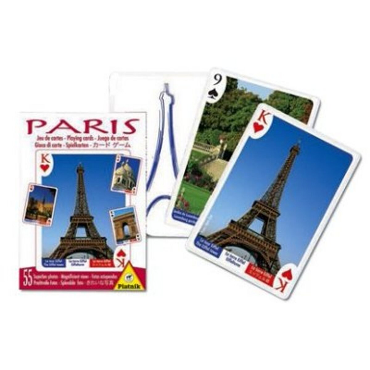 Piatnik Jeu de cartes : Souvenir de Paris
