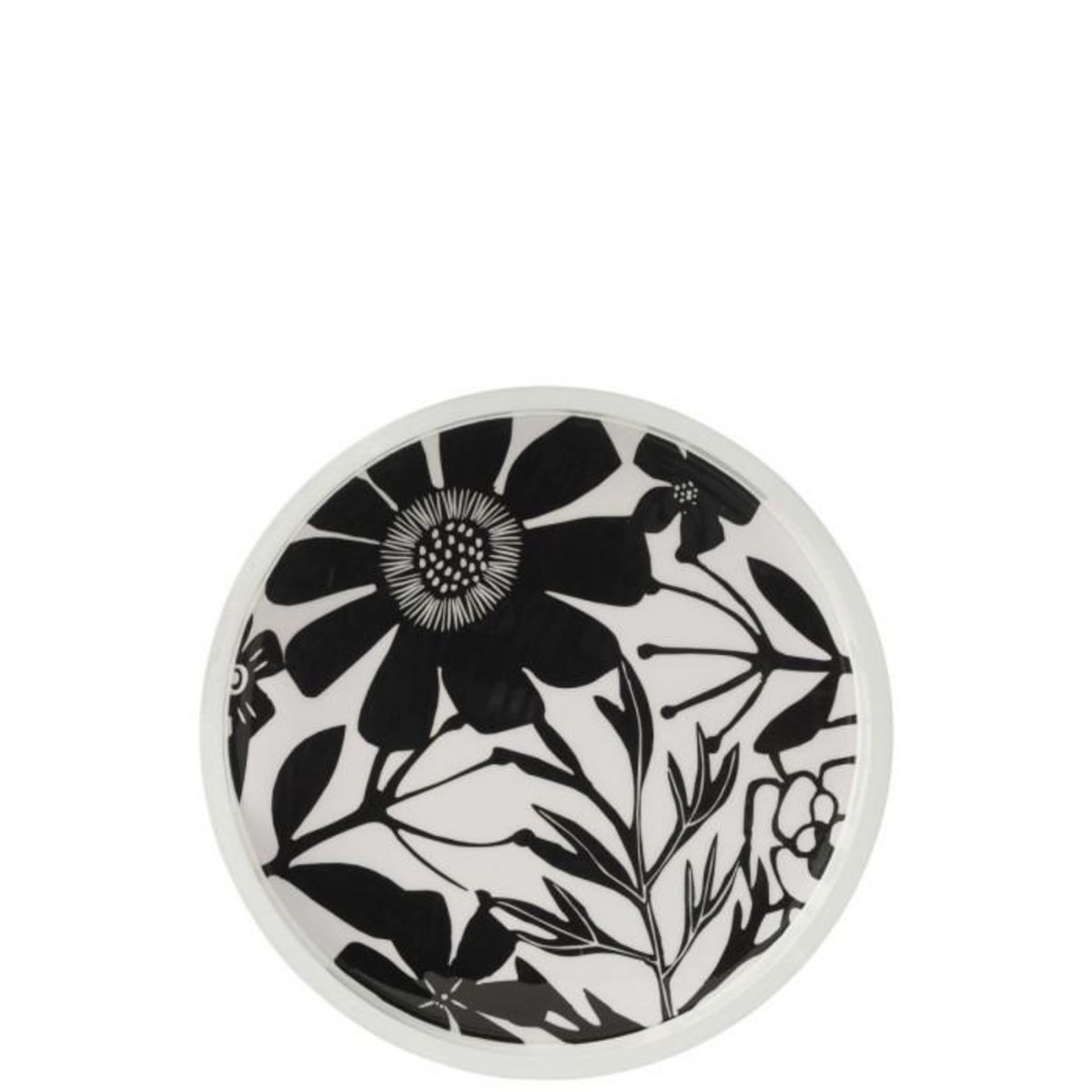 Paris Prix Plateau de Service en Bois  Tod  40cm Noir & Blanc