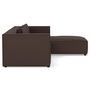 Voir la diapositive 4 : LISA DESIGN Stella - canapé d'angle droit 4 places en simili