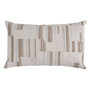 Voir la diapositive 1 : ATMOSPHERA Coussin Déco en Jacquard Chenillé  Calix  30x50cm Beige