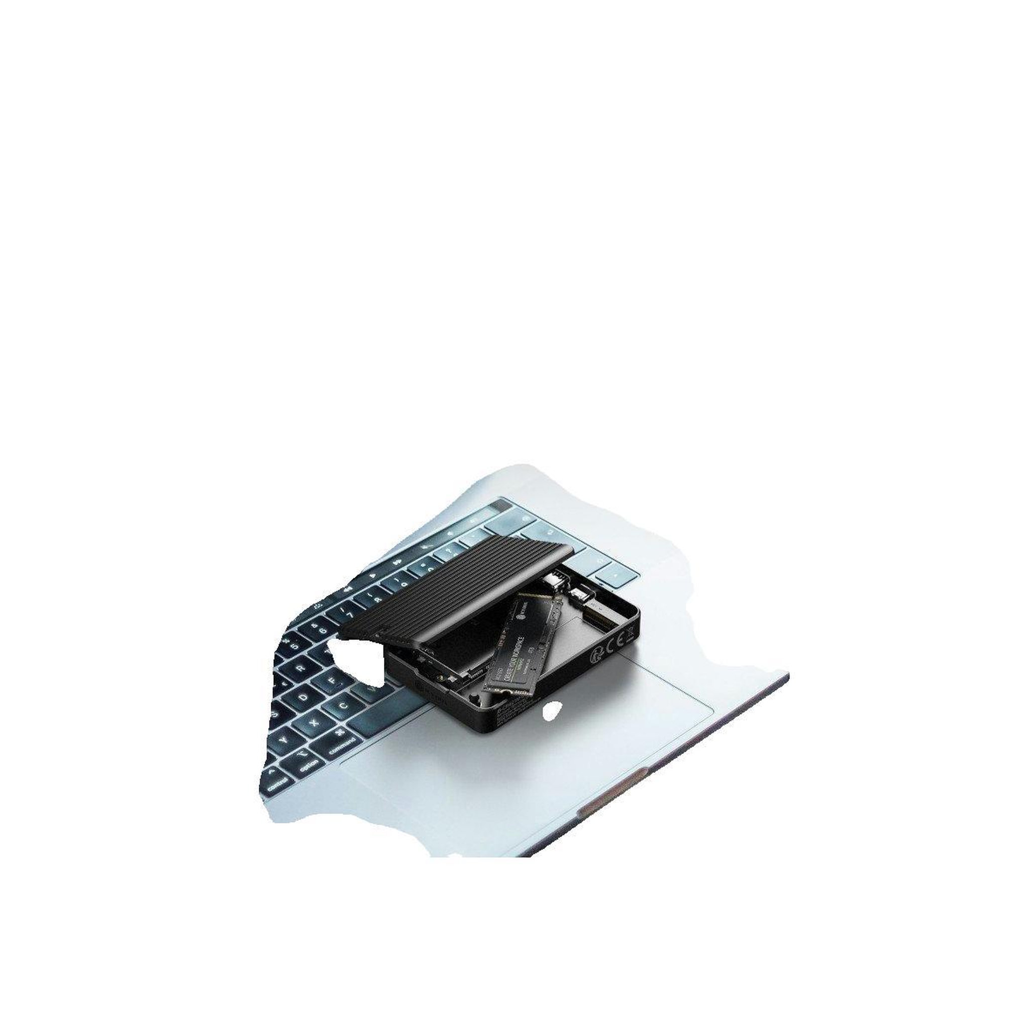 Voir la diapositive 2 : Icy Box Boîtier externe pour disques SSD ICY BOX IB-CR601M-C31 Aluminium