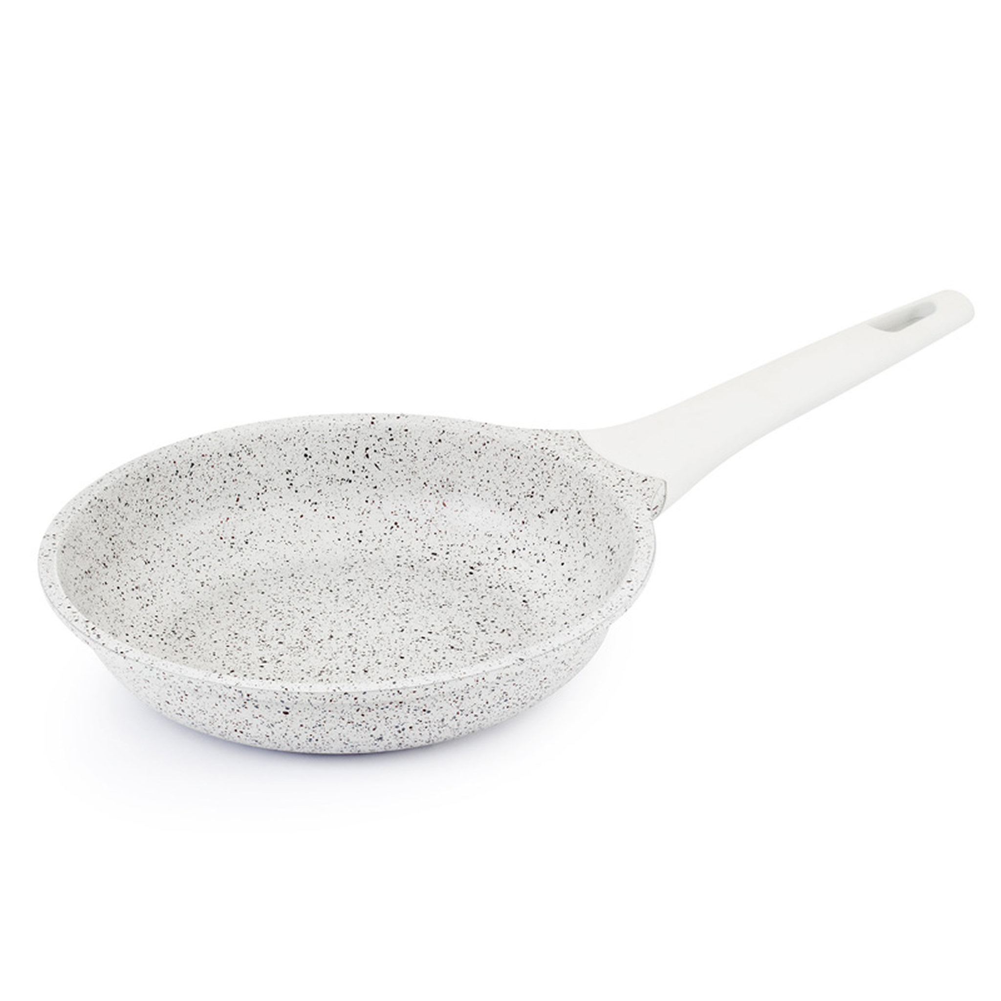 Voir la diapositive 2 : Poêle induction fonte d'aluminium 24 cm COPPER WHITE