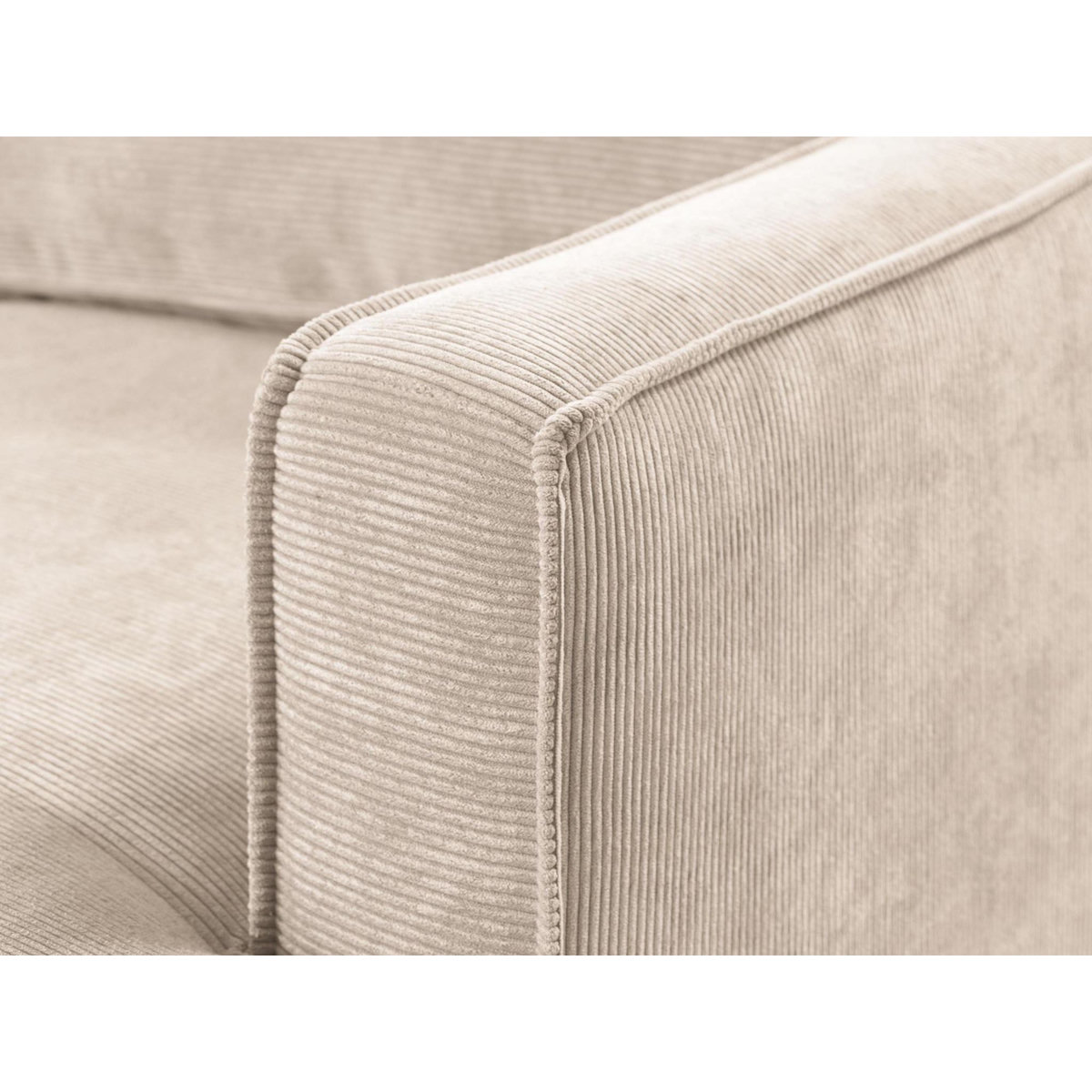 LISA DESIGN Jake - canapé d'angle gauche - convertible - 5 places - en velours côtelé