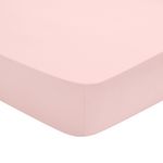 DODO Drap Housse Studio Coton Poudre. Coloris disponibles : Rose