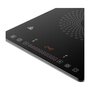 Voir la diapositive 4 : SENCO Plaque de cuisson a induction - SENCOR - SCP 3701BK - 2000 W - 1 foyer - Noir