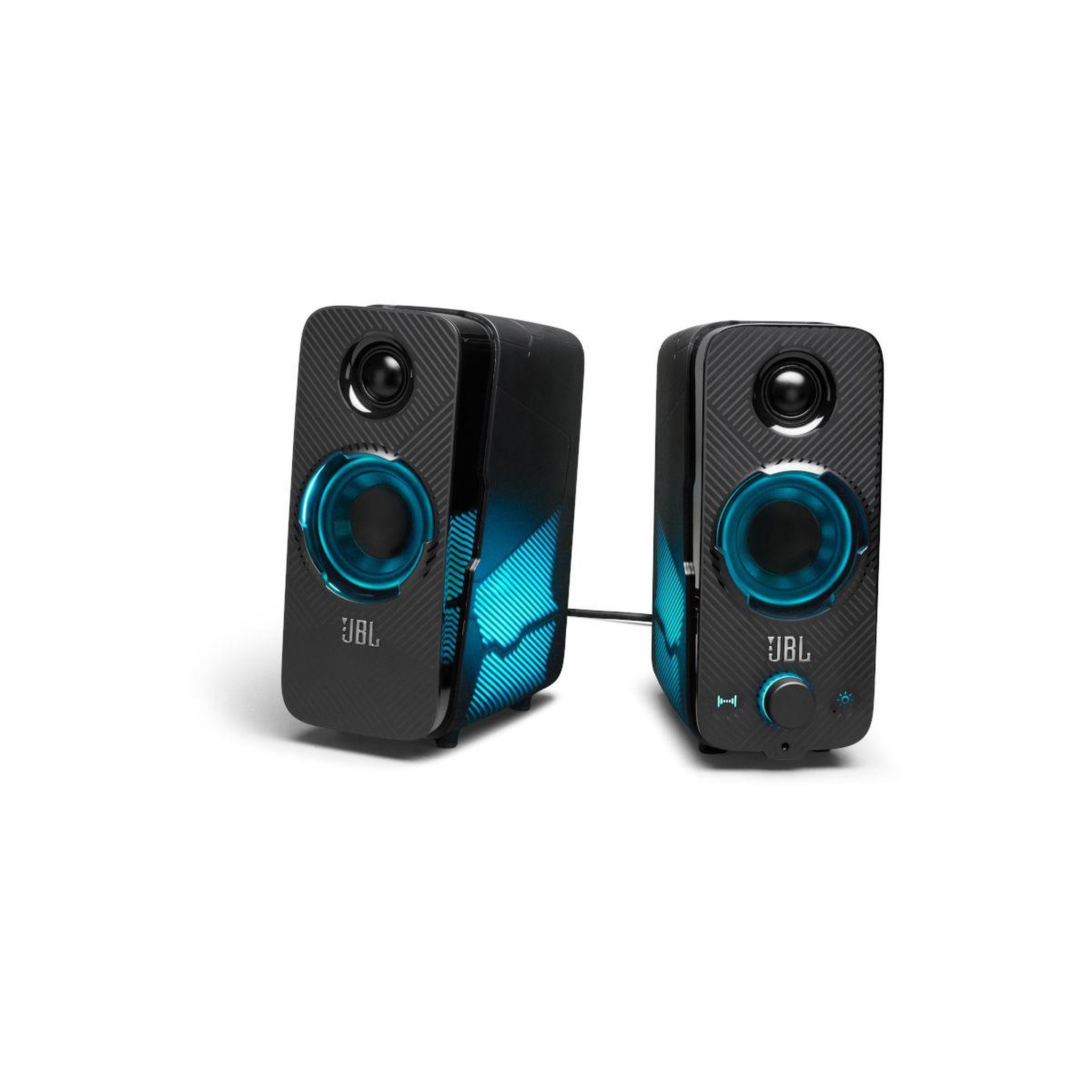 Voir la diapositive 2 : JBL Enceinte PC Gaming Quantum Duo