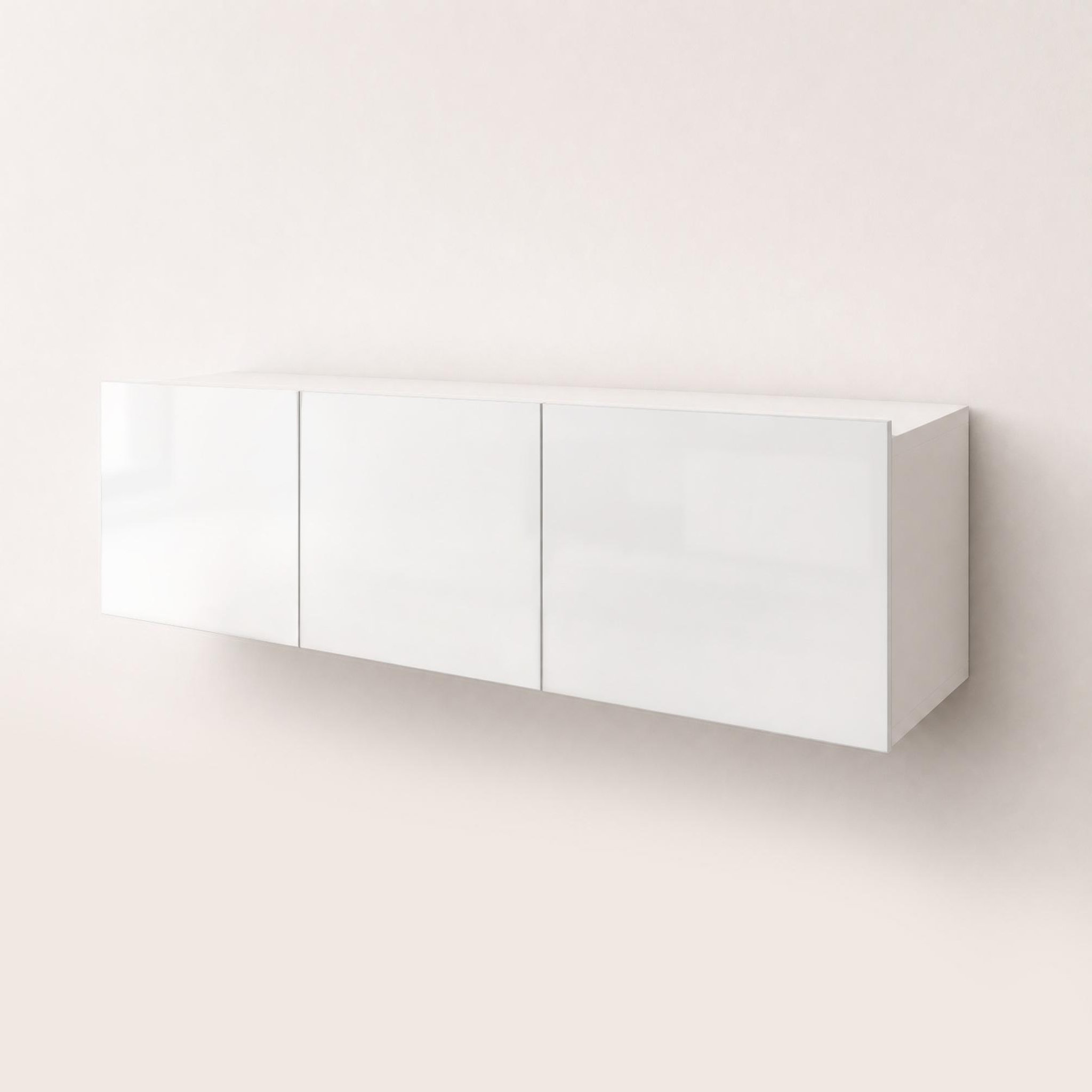 Voir la diapositive 4 : BEST MOBILIER Alix - meuble tv modulable 150 cm - 3 portes