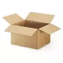 RAJA 10 cartons d'emballage 20 x 15 x 9 cm - Simple cannelure