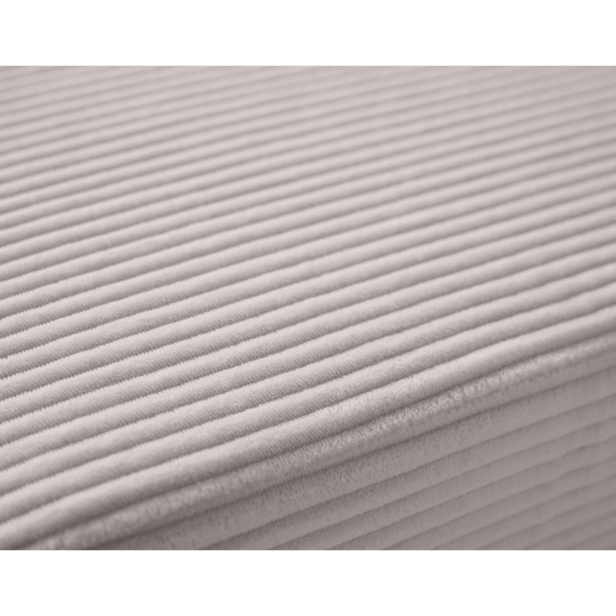 LISA DESIGN Vermont - canapé panoramique d'angle gauche - 7 places - en velours côtelé