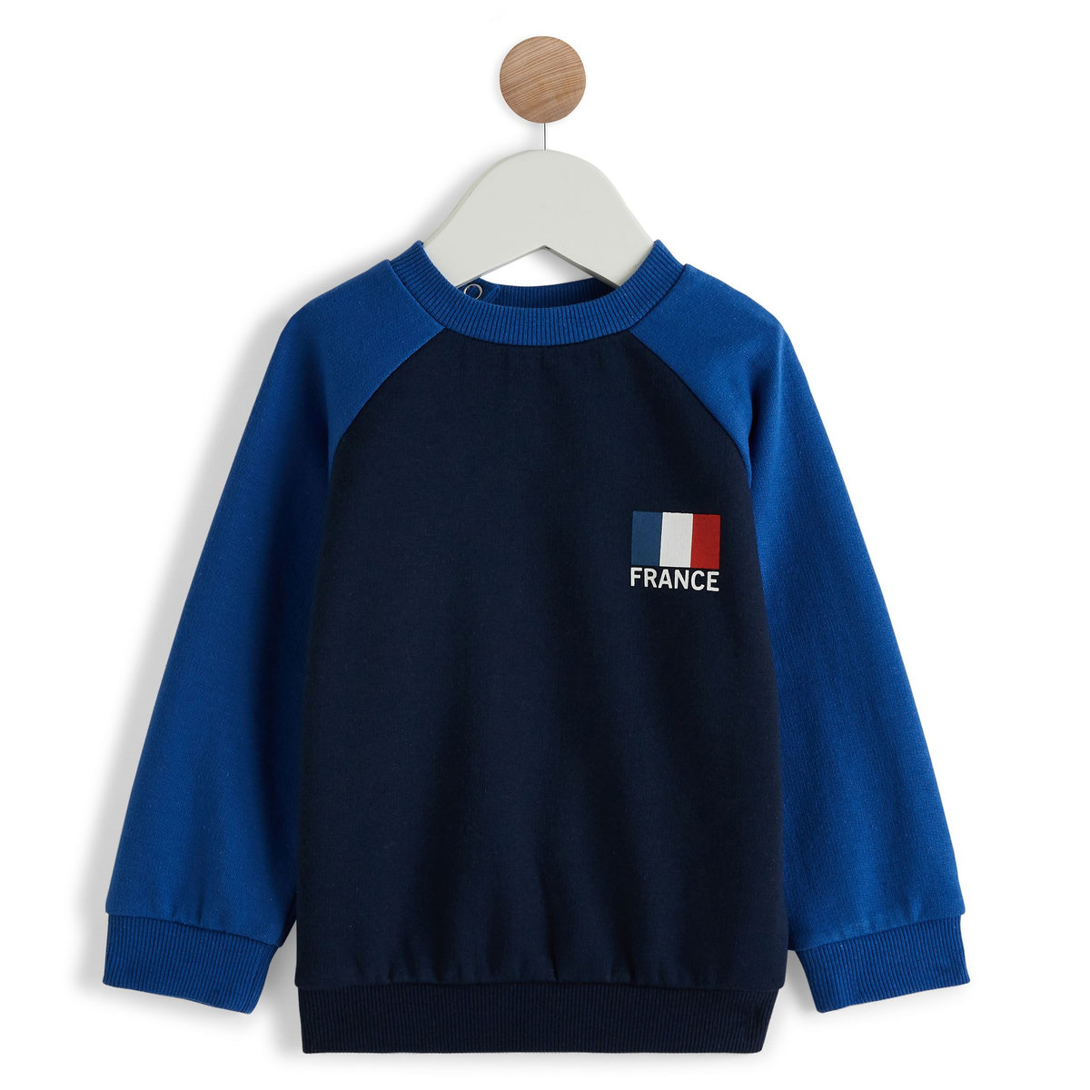 IN EXTENSO Sweat col rond coupe du monde France bébé 