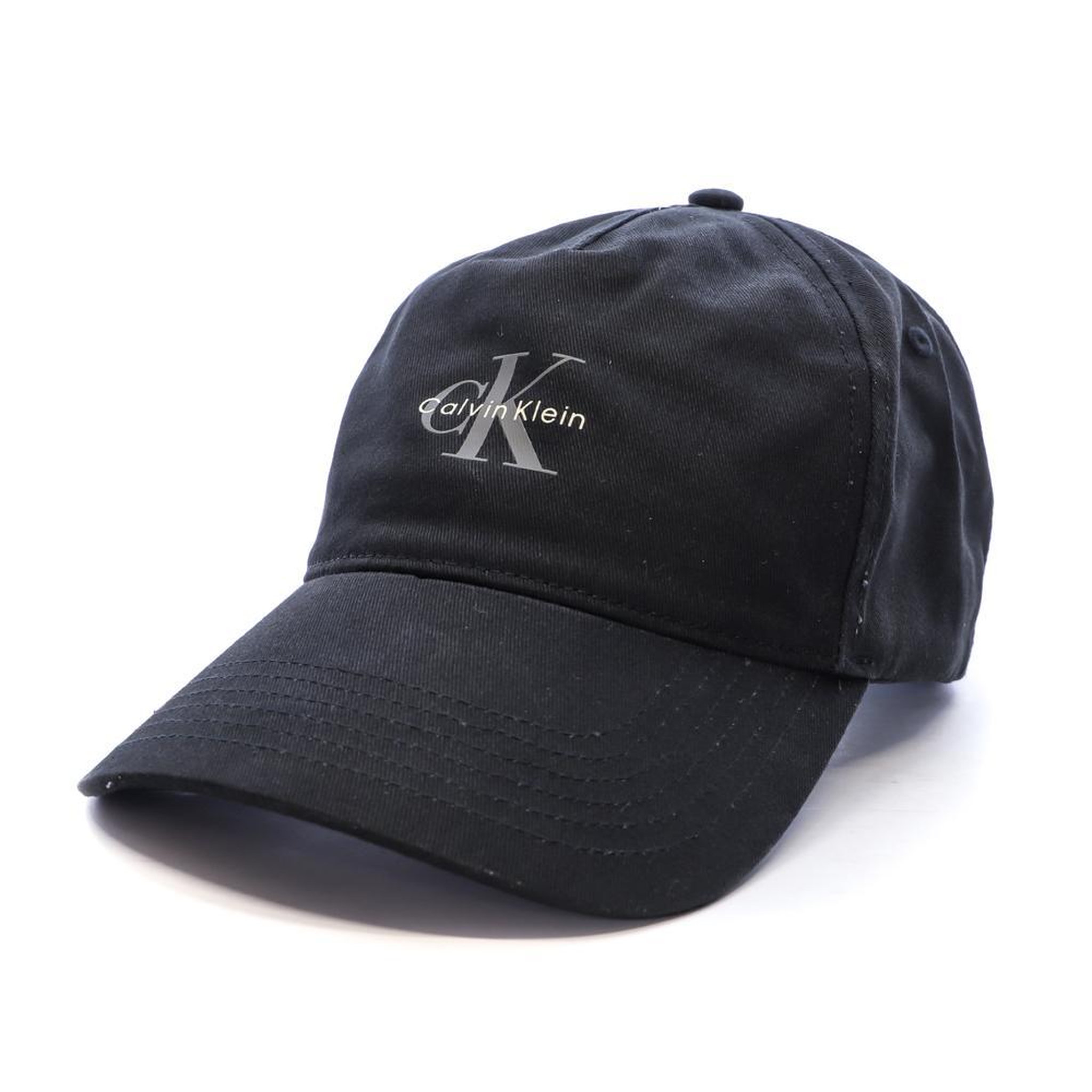 Voir la diapositive 1 : CALVIN KLEIN JEANS Casquette Noire Homme Calvin Klein Jeans Monologo Printed