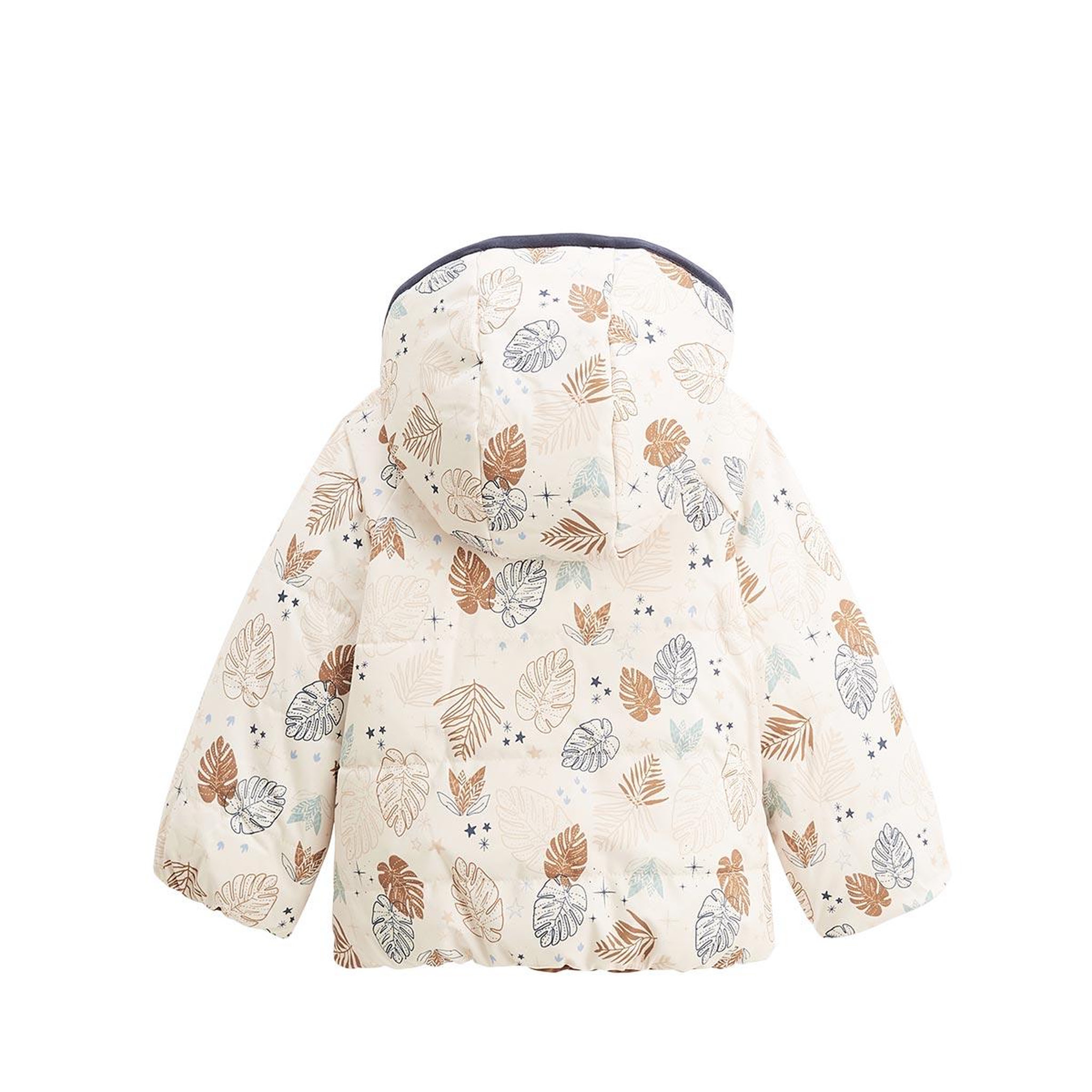Voir la diapositive 5 : PETIT BEGUIN Doudoune réversible enfant imperméable avec capuche constellation